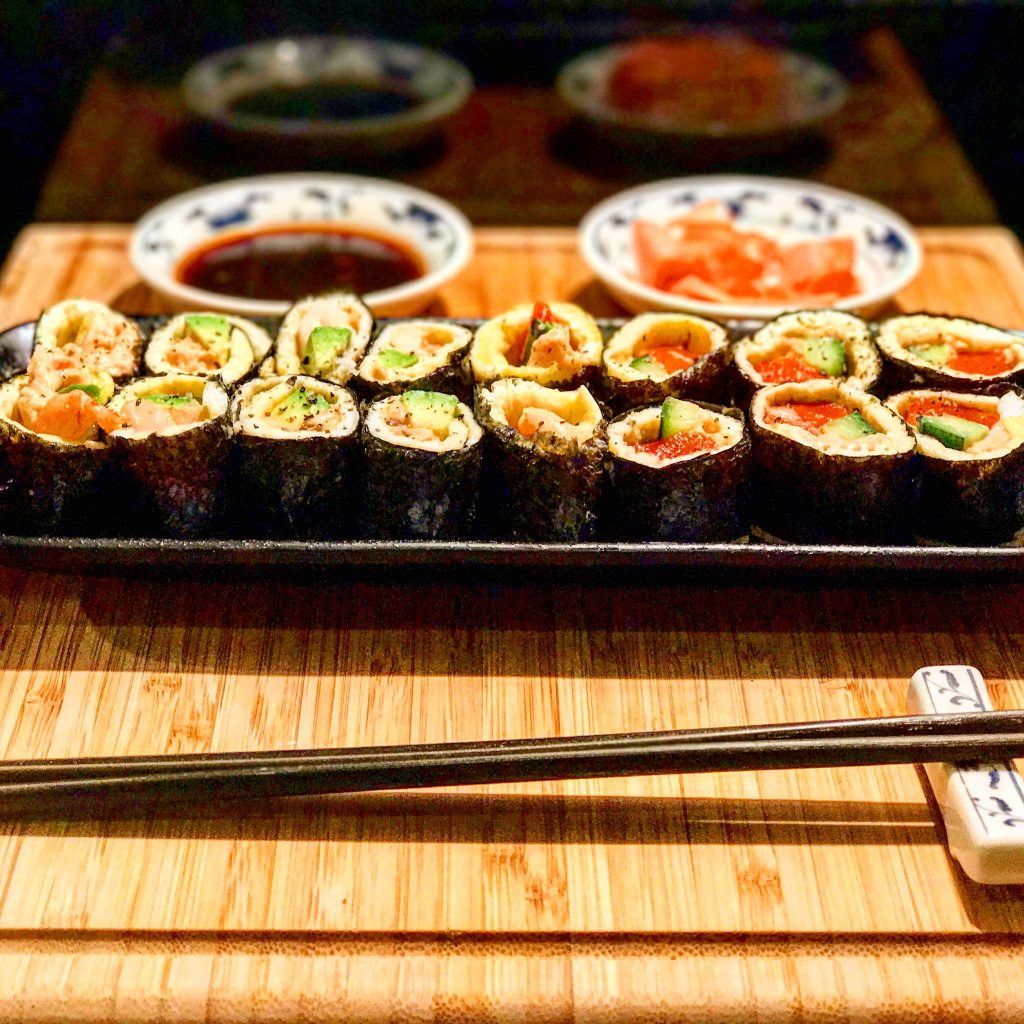 Rice Free Keto Sushi