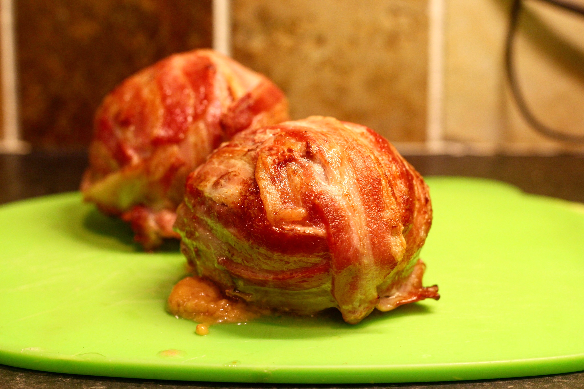 Bacon Cheese Stuffed Burgers - Kim's Cravings