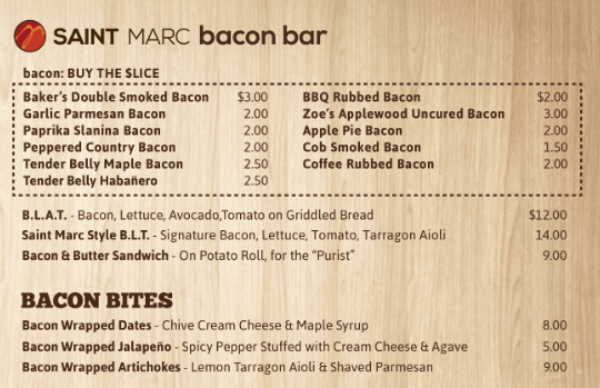 bacon bar