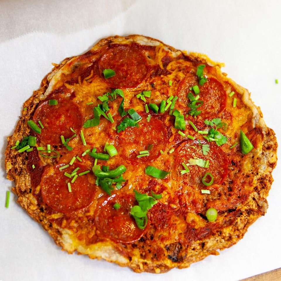 Easiest Keto Pizza Ever